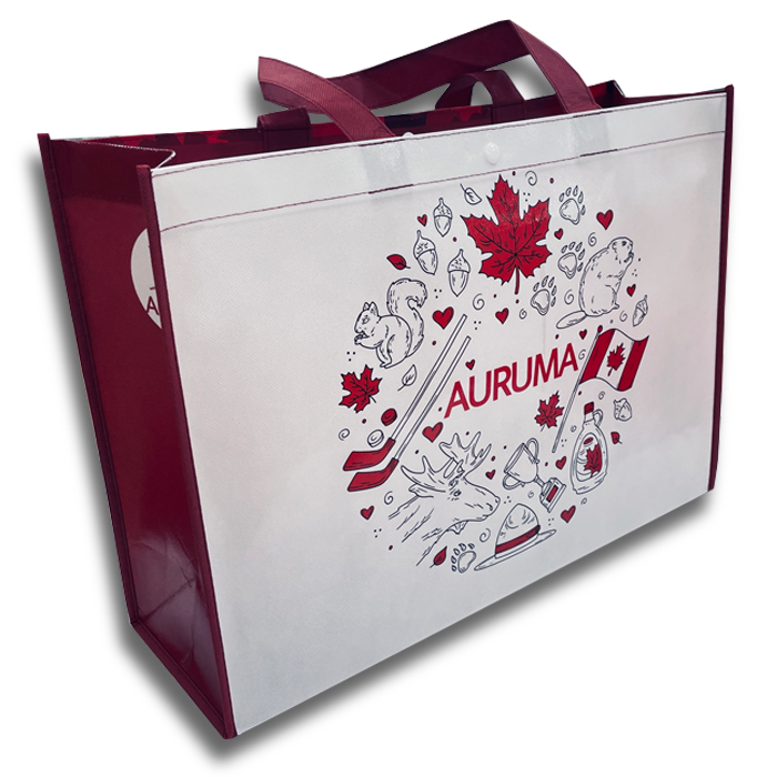 AURUMA環保時尚大提袋(正面)